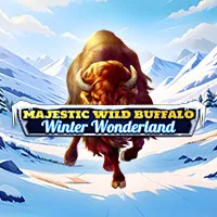 Majestic Wild Buffalo Winter Wonderland