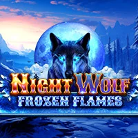 Night Wolf Frozen Flames
